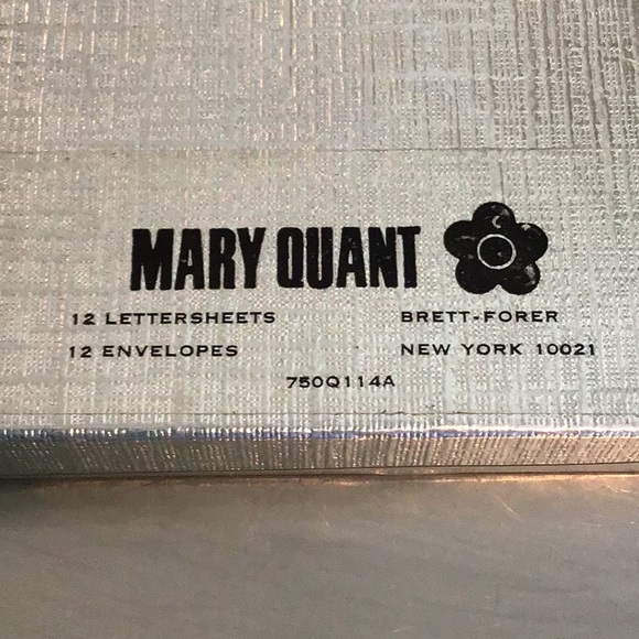 Mary Quant Baby Announcement Mid Century Stationary, set of 12, w/ envelopes. - Picture 5 of 5